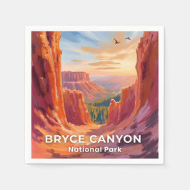 Servilleta De Papel Parque Nacional Bryce Canyon | Viajes a Utah