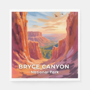 Servilleta De Papel Parque Nacional Bryce Canyon Viajes a Utah