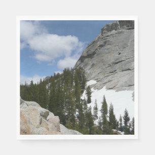 Servilleta De Papel Parque nacional Yosemite de nevadas de granito II