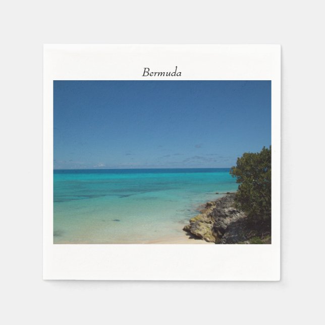 Servilleta De Papel Parroquia de St. George, Bermudas (Anverso)