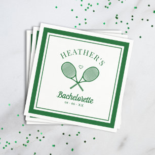 Servilleta De Papel Partida Perfecta Para El Último Swing Tennis Bache