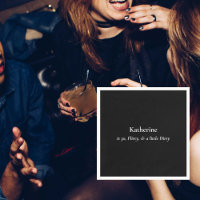 Partido de cumpleaños 30 Black & White Dirty