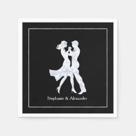 Servilleta De Papel Partido de Cumpleaños Conjunto Adultos Pareja de D