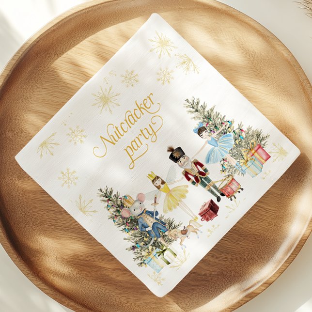 Servilleta De Papel Partido de Cumpleaños de los Nutcracker (Subido por el creador)