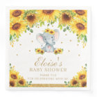 Partido de Cumpleaños del Elefante de Sunflower Ba