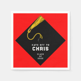 Servilleta De Papel Partido de Graduación 2025