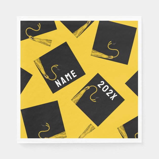 Servilleta De Papel Partido de Graduación 2025 (Anverso)