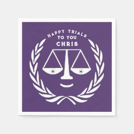 Servilleta De Papel Partido de Graduación de Facultad de Derecho