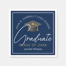 Servilleta De Papel Partido de Graduación de Personalizado de Graduaci