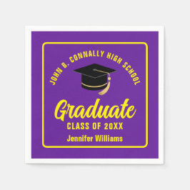 Servilleta De Papel Partido de Graduación de Personalizado Graduado de