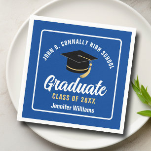 Servilleta De Papel Partido de Graduación de Personalizados de Graduad
