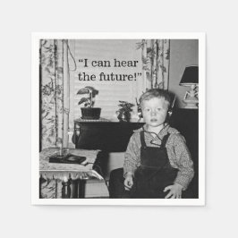 Servilleta De Papel Partido de graduación de Radio Boy