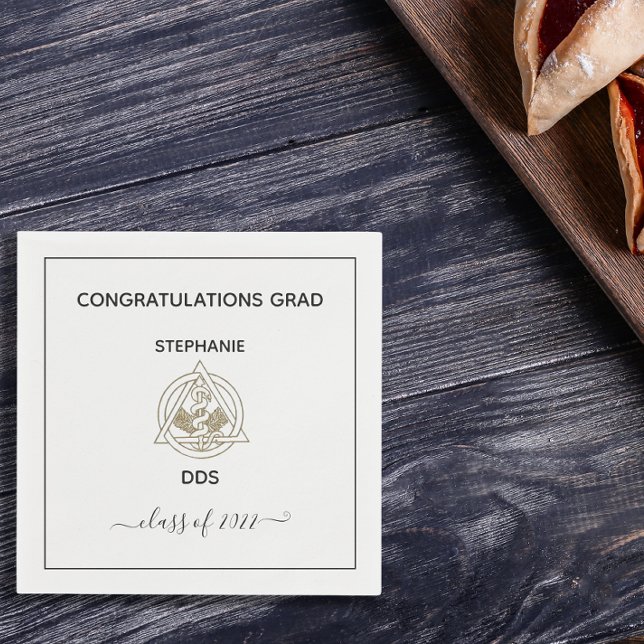 Servilleta De Papel Partido de Graduación del Caducto de la Escuela De (Subido por el creador)