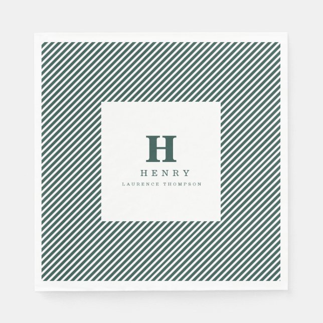 SERVILLETA DE PAPEL PARTIDO DE GRADUACIÓN INICIAL NAPKINS (Anverso)