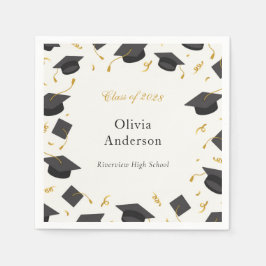 Servilleta De Papel Partido de Graduación Personalizada