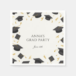 Servilleta De Papel Partido de Graduación Personalizada