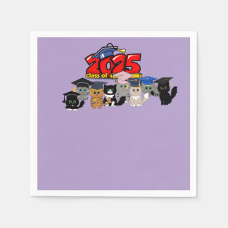 Servilleta De Papel Partido de Graduación "Straight Outta Senior Year"