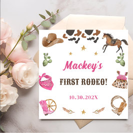 Servilleta De Papel Partido del Cumpleaños de los Vaqueros del Oeste