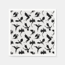 Servilleta De Papel Partido del Cumpleaños del Dragón