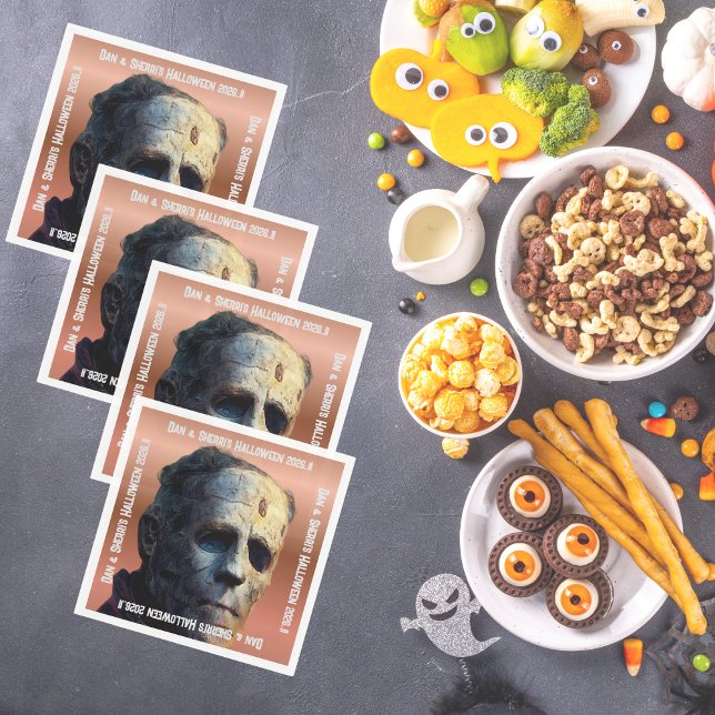 Servilleta De Papel Partido Frankenstein Halloween (Frankenstein Halloween Party Napkins)