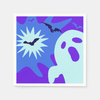 Servilleta De Papel Partido Halloween Retro Spooktacular