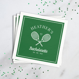 Servilleta De Papel Partido Perfecto Último Swing Tennis Despedida de
