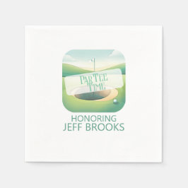 Servilleta De Papel Partido temático del golf