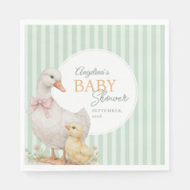 Servilleta De Papel Party Napkins Mother Goose and Gosling.