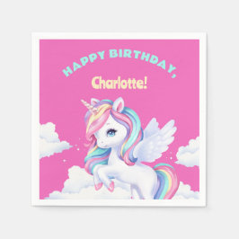 Servilleta De Papel Party Napkins to a magical birthday party.