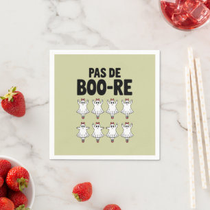 Servilleta De Papel Pas de Boo-re Ballerina Ghost Halloween Spooky