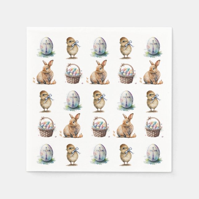 Servilleta De Papel Pascua (Anverso)