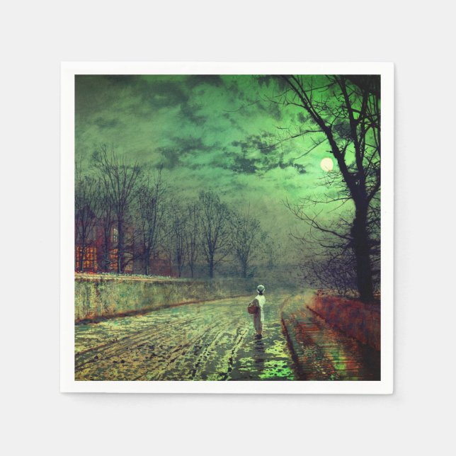 Servilleta De Papel Paseo en luna (Anverso)