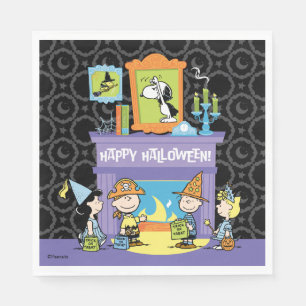 Servilleta De Papel Pasillos Embrujados de Maniotas Halloween