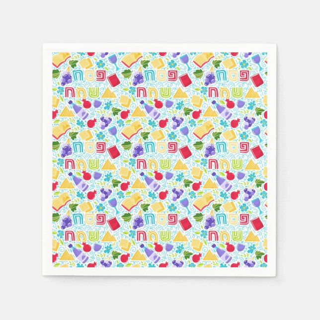 Servilleta De Papel Passover Table Napkins (Anverso)