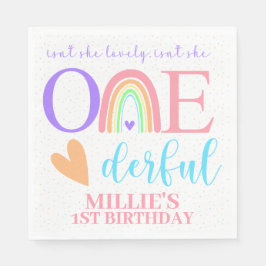 Servilleta De Papel Pastel Arcoiris UNAS maravillosas servilletas de c