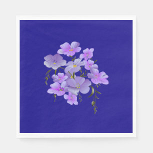 Servilleta De Papel Pastel Bonito Lilac Bouquet
