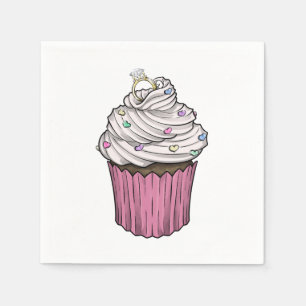 Servilleta De Papel Pastel de propuesta dulce