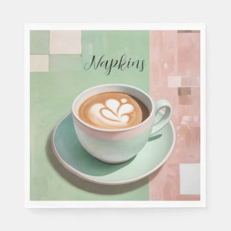 Servilleta De Papel Pastel Latte