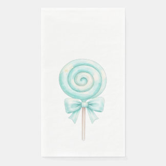 Servilleta De Papel Pastel Lollipop Birthday Party Napkins