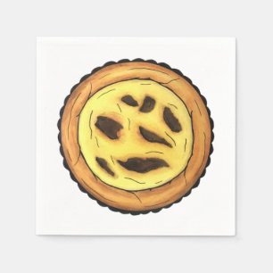 Servilleta De Papel Pastel Pastéis de Nata