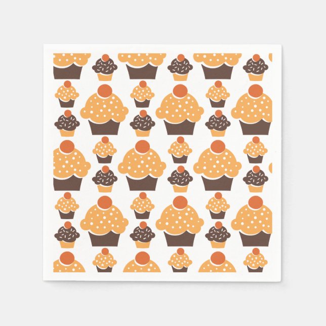 Servilleta De Papel Pastel retro (Anverso)