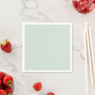 Servilleta De Papel Pastel Sage Green