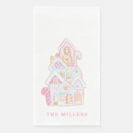 Servilleta De Papel Pastel Sweet Holiday Treats Gingerbread Cookie
