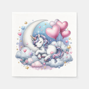 Servilleta De Papel Pastel Unicorn