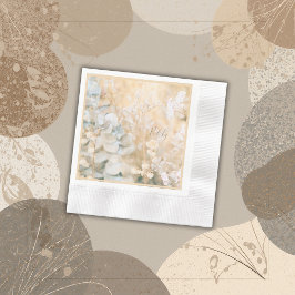 Servilleta De Papel Pastel Wildflower Meadow Boda