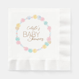Servilleta De Papel Pastel Winter Wonderland Baby Shower
