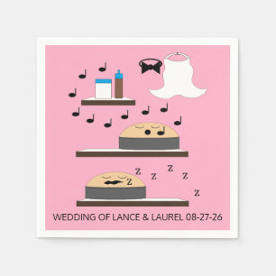 Servilleta De Papel Pasteles Bodas sin congelar: