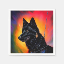 Servilleta De Papel Pastor alemán