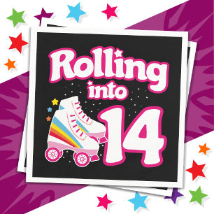 Servilleta De Papel Patinaje de patinaje sobre ruedas de 14 años