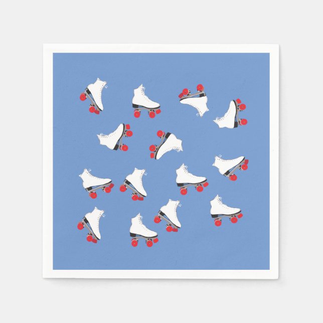 Servilleta De Papel Patines de patines (Anverso)